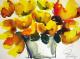 flowers_2 - Patricia Brockmann - Aquarell auf Karton - Abstrakt-Blumen-Stillleben - Abstrakt flowers_2 - Patricia Brockmann - Aquarell auf Karton - Abstrakt-Blumen-Stillleben - Abstrakt