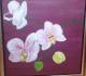 Orchidee - alice lonski - Acryl auf Leinwand - Blumen - Orchidee - alice lonski - Acryl auf Leinwand - Blumen -