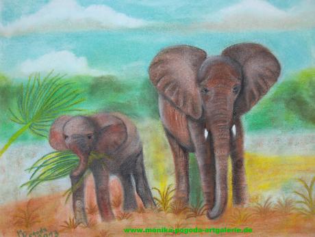 ELEFANTEN - Monika Pogoda - auf Array - - ELEFANTEN - Monika Pogoda - auf Array - -