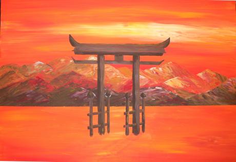 Tori Japan Asia-Serie Nr, 222 - Ina Linden - auf - Array - Tori Japan Asia-Serie Nr, 222 - Ina Linden - auf - Array -