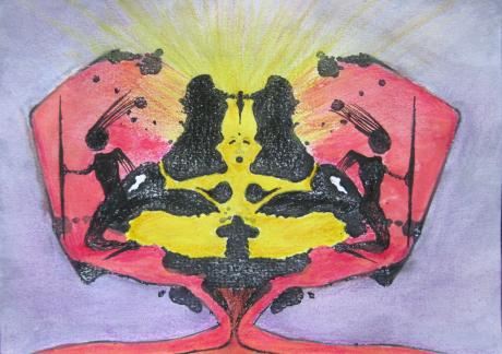 Rorschachkleks - Nagip Naxhije Papazi - Array auf Array - - Array Rorschachkleks - Nagip Naxhije Papazi - Array auf Array - - Array