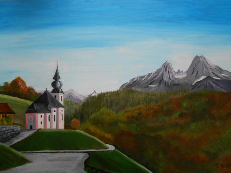 Walfahrtskirche Maria Gern im Herbst - Sandra Sobota - Array auf Array - Array - Walfahrtskirche Maria Gern im Herbst - Sandra Sobota - Array auf Array - Array -