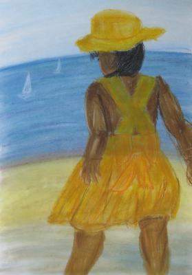 Mädchen am Strand - Inken Stampa - Array auf Array - - Mädchen am Strand - Inken Stampa - Array auf Array - -