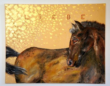 Perd im Goldregen - Desiree Bernhard - auf - Array - Perd im Goldregen - Desiree Bernhard - auf - Array -