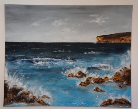 Aufbrausendes Meer - Desiree Bernhard - auf - Array - Aufbrausendes Meer - Desiree Bernhard - auf - Array -