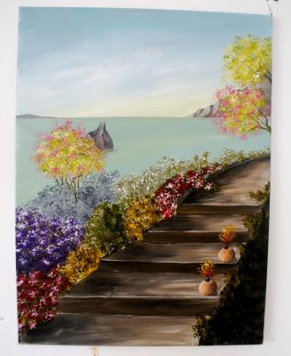 Blumentreppe - Desiree Bernhard - auf - Array - Blumentreppe - Desiree Bernhard - auf - Array -