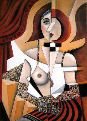 Frau mit weißer Bluse - Silke Gerfen - Array auf Array - Array - Frau mit weißer Bluse - Silke Gerfen - Array auf Array - Array -