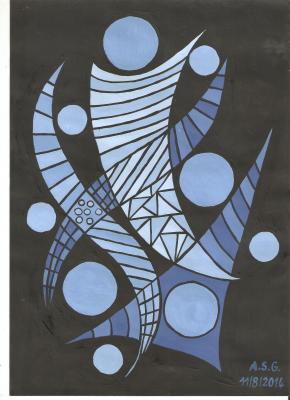 Geometrische Galaxie-hochgradig kleinkariert - Annegret Sigrid Gick - Array auf Array - Array - Array Geometrische Galaxie-hochgradig kleinkariert - Annegret Sigrid Gick - Array auf Array - Array - Array