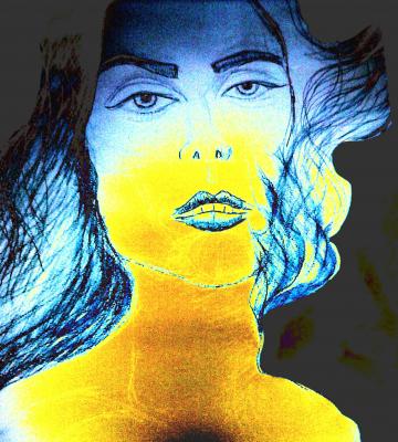 die Schöne im Wind - Ursula Langa - Array auf - Array - die Schöne im Wind - Ursula Langa - Array auf - Array -