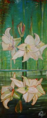 Spiegel- Amaryllis - Klaus Scholl - Array auf Array - Array - Spiegel- Amaryllis - Klaus Scholl - Array auf Array - Array -