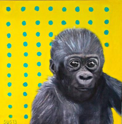 Gorilla Baby - Susanne Urtel-Stappmanns - Array auf Array - Array - Array Gorilla Baby - Susanne Urtel-Stappmanns - Array auf Array - Array - Array