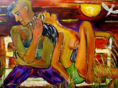 ---Liebespaar - Dagmar Richter - Array auf Array - Array - Array ---Liebespaar - Dagmar Richter - Array auf Array - Array - Array