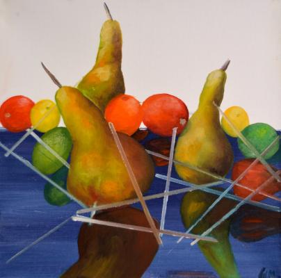 Stillleben mit 3 Birnen - wolfgang mayer - Array auf - Array - Stillleben mit 3 Birnen - wolfgang mayer - Array auf - Array -