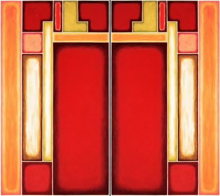 SESSION DIPTYCHON 35. - Giclée Kunstdruck Leinw. - Ralf Maximilian Berninger - Array auf Array - Array - Array SESSION DIPTYCHON 35. - Giclée Kunstdruck Leinw. - Ralf Maximilian Berninger - Array auf Array - Array - Array