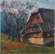 Schwarzwaldhof im Hochschwarzwald - Josef Heinzler - Thomas Knab - Ãl auf Leinwand - Reisen-Bäume-Berge-Wald-Herbst - Impressionismus Schwarzwaldhof im Hochschwarzwald - Josef Heinzler - Thomas Knab - Ãl auf Leinwand - Reisen-Bäume-Berge-Wald-Herbst - Impressionismus