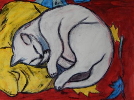 Sleeping Cat - Ingrid Lehmann - Array auf Array - Array - Sleeping Cat - Ingrid Lehmann - Array auf Array - Array -