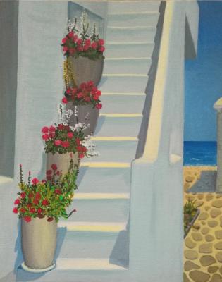 Treppe am Meer - Karin Jacobsohn - Array auf Array - - Array Treppe am Meer - Karin Jacobsohn - Array auf Array - - Array