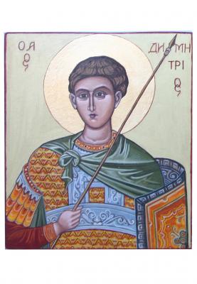 Der Heilige Dimitrius von Thessaloniki - Julia Nikolova - Array auf Array - Array - Array Der Heilige Dimitrius von Thessaloniki - Julia Nikolova - Array auf Array - Array - Array